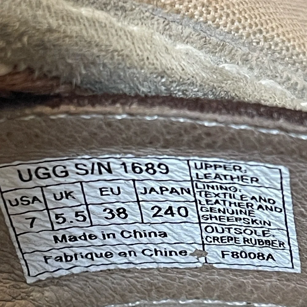 Ugg Margot Heel Wedge Slides Size 7 Bonus! Shoe bags.